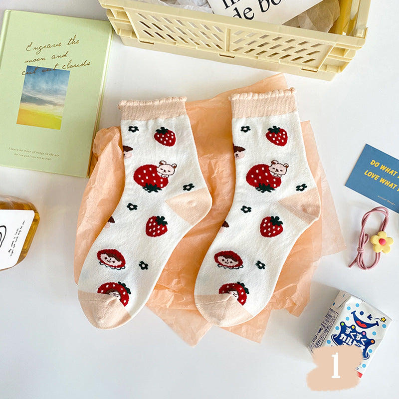 Cute cartoon baby socks
