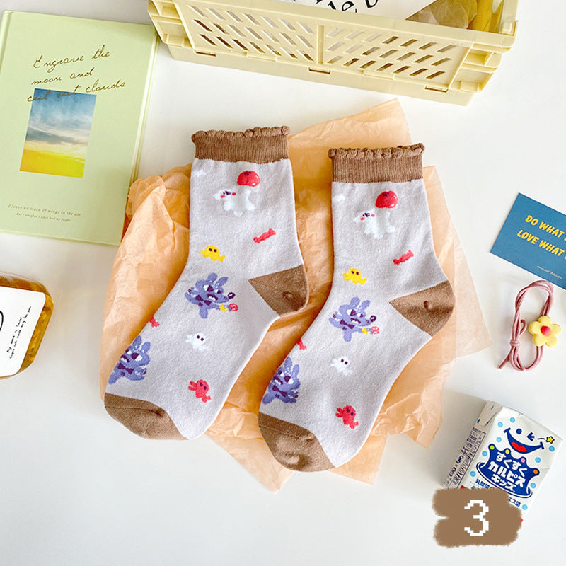 Cute cartoon baby socks