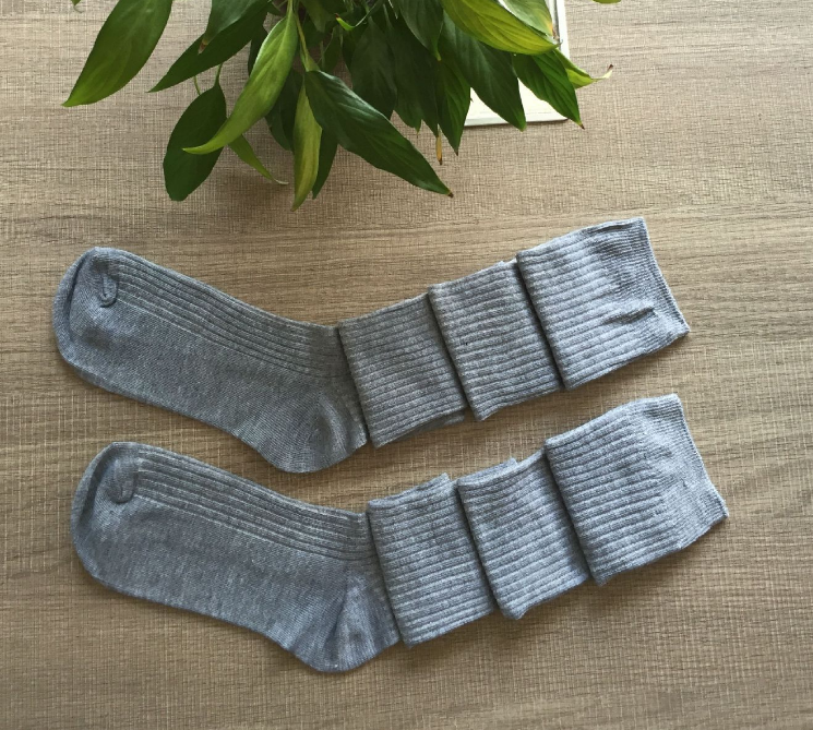 Autumn And Winter, Women's Knit Tide Socks