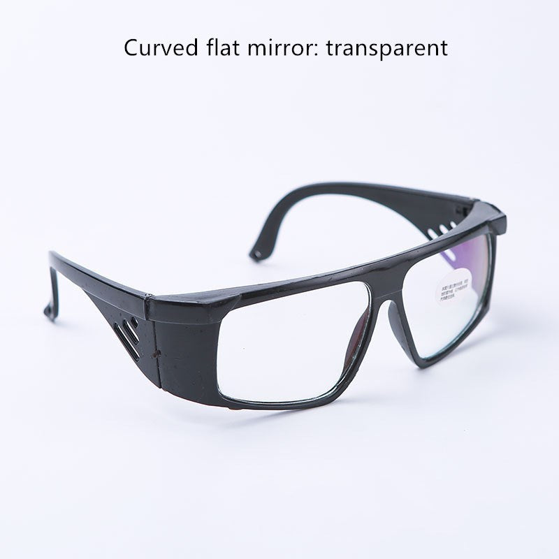 Men's protective glasses flat glasses