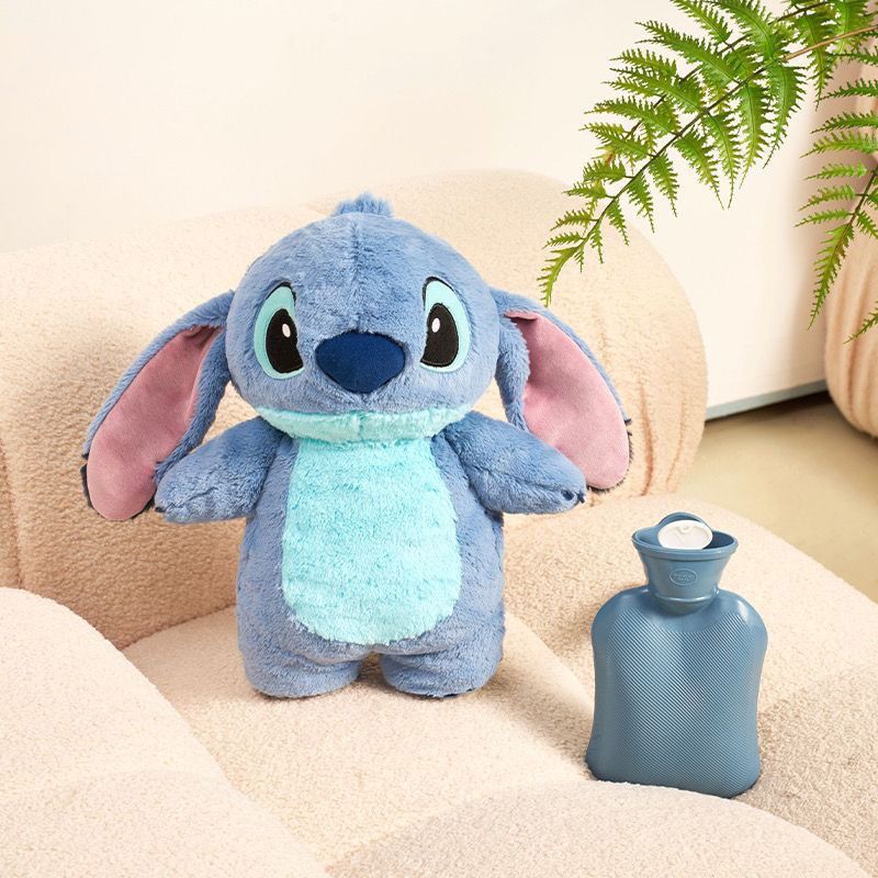 Online celebrity Little Red Book ins stitch hot water bag girl student winter doll hot water bag cartoon cute gift